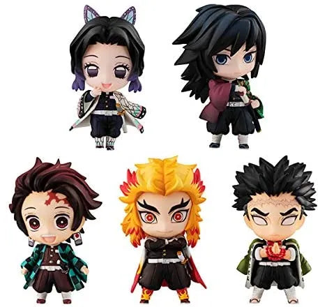 Kimetsu no Yaiba - Kamado Tanjirou - Kimetsu no Yaiba Tanjirou to Hashira-tachi Mascot Set A 2022-Re-release (MegaHouse)ㅤ – MegaHouse – ActionFigureBrasil