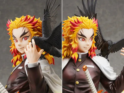 Kimetsu no Yaiba - Kasugaigarasu - Rengoku Kyoujurou - 1/4 (Aniplex, Revolve, Wing) [Shop Exclusive]ㅤ – Aniplex,Revolve As Producer,Wing As Producer – ActionFigureBrasil — ângulo diferente