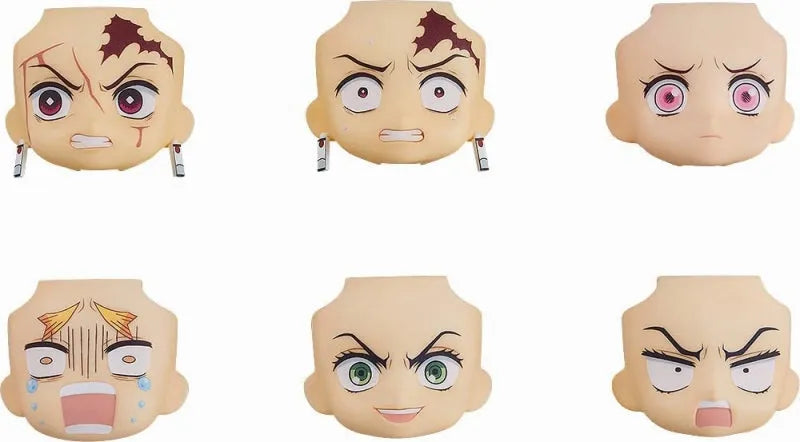 Kimetsu no Yaiba - Nendoroid More - Nendoroid More Face Swap Kimetsu no Yaiba 01 (Good Smile Company)ㅤ – Good Smile Company – ActionFigureBrasil