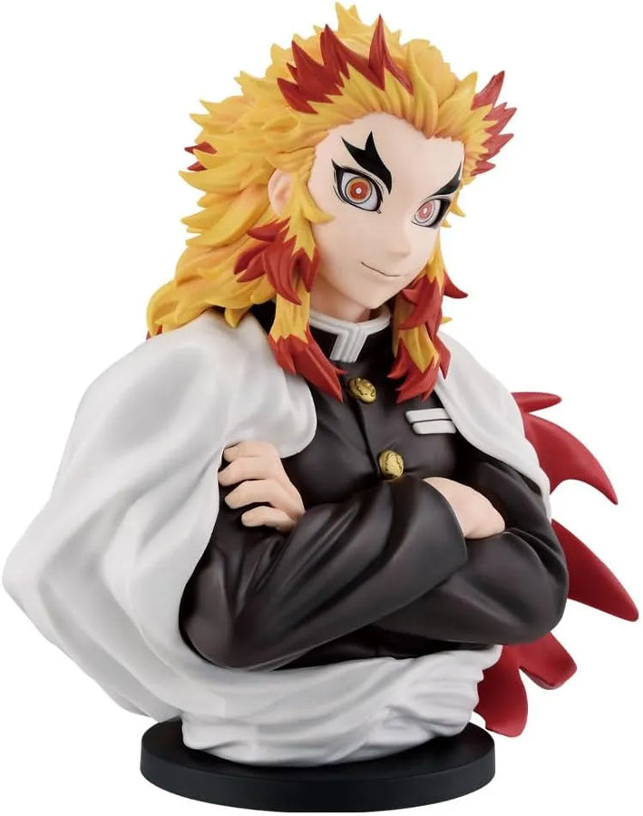 Kimetsu no Yaiba - Rengoku Kyoujurou - ArtScale - Bust - Ichiban Kuji Kimetsu no Yaiba ~Kokoro o Moyase~ (A Prize) (Bandai Spirits)ㅤ – Bandai Spirits as Manufacturer – ActionFigureBrasil