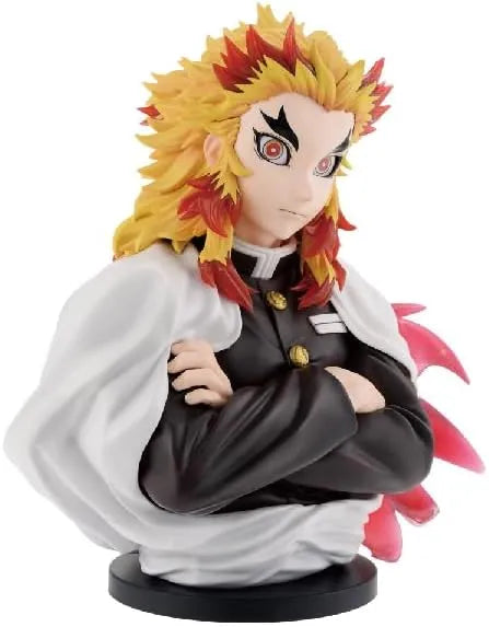 Kimetsu no Yaiba - Rengoku Kyoujurou - ArtScale - Bust - Ichiban Kuji Kimetsu no Yaiba ~Kokoro o Moyase~ (Last One Prize) (Bandai Spirits)ㅤ – Bandai Spirits as Manufacturer – ActionFigureBrasil