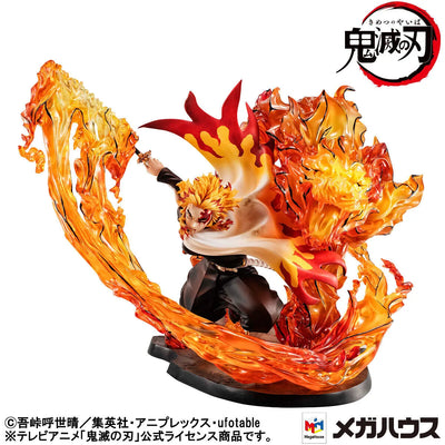 Kimetsu no Yaiba - Rengoku Kyoujurou - Precious G.E.M. - Flame Breathing Form: Flame Tiger (MegaHouse) [Shop Exclusive]ㅤ – MegaHouse – ActionFigureBrasil — embalagem