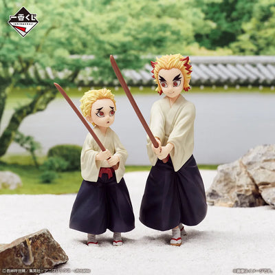 Kimetsu no Yaiba - Rengoku Kyoujurou - Rengoku Senjurou - Ichiban Kuji Kimetsu no Yaiba ~Fumetsu no Kizuna~ - B Prize (Bandai Spirits)ㅤ – Bandai Spirits – ActionFigureBrasil — ângulo diferente