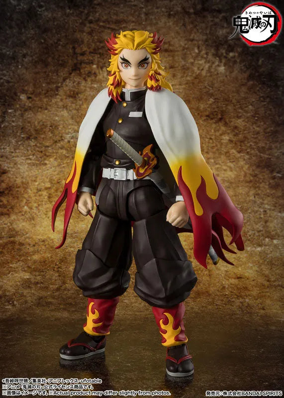 Kimetsu no Yaiba - Rengoku Kyoujurou - S.H.Figuarts (Bandai Spirits)ㅤ – Bandai Spirits – ActionFigureBrasil