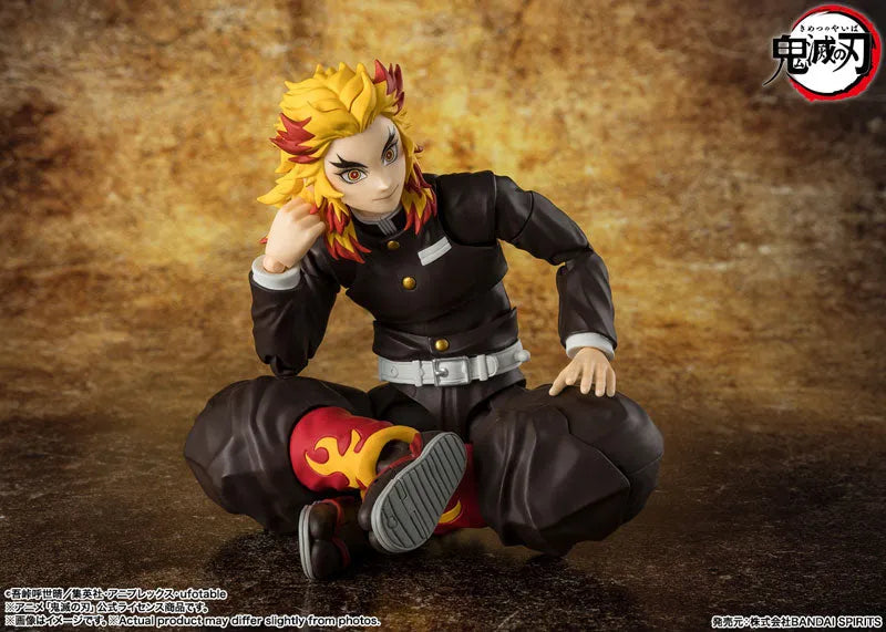 Kimetsu no Yaiba - Rengoku Kyoujurou - S.H.Figuarts (Bandai Spirits)ㅤ – Bandai Spirits – ActionFigureBrasil