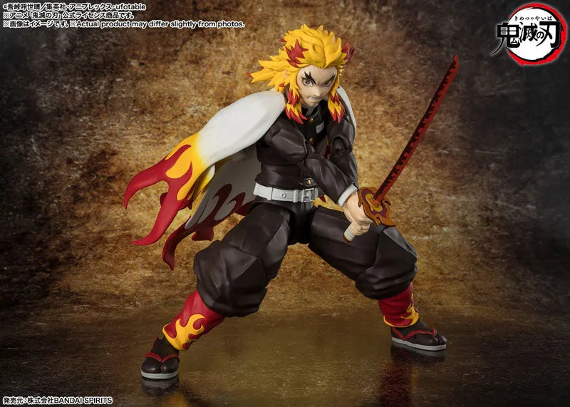Kimetsu no Yaiba - Rengoku Kyoujurou - S.H.Figuarts (Bandai Spirits)ㅤ – Bandai Spirits – ActionFigureBrasil