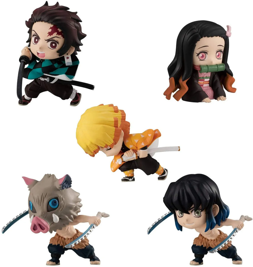 Kimetsu no Yaiba - Tanjirou - Nezuko - Zenitsu - Inosuke - Candy Toy - Kimetsu no Yaiba Adverge Motion (Bandai)ㅤ – Bandai – ActionFigureBrasil