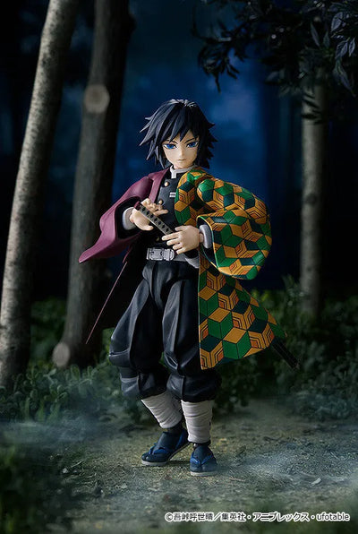 Kimetsu no Yaiba - Tomioka Giyuu - Figma (#605) (Max Factory)ㅤ – Max Factory – ActionFigureBrasil — ângulo diferente