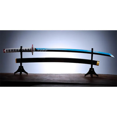 Kimetsu no Yaiba - Tomioka Giyuu - Nichirin Sword - Proplica (Aniplex) [Shop Exclusive]ㅤ – Aniplex – ActionFigureBrasil — ângulo diferente