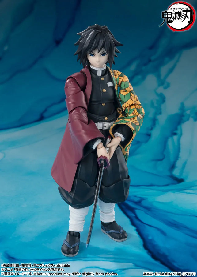 Kimetsu no Yaiba - Tomioka Giyuu - S.H.Figuarts (Bandai Spirits)ㅤ – Bandai Spirits – ActionFigureBrasil