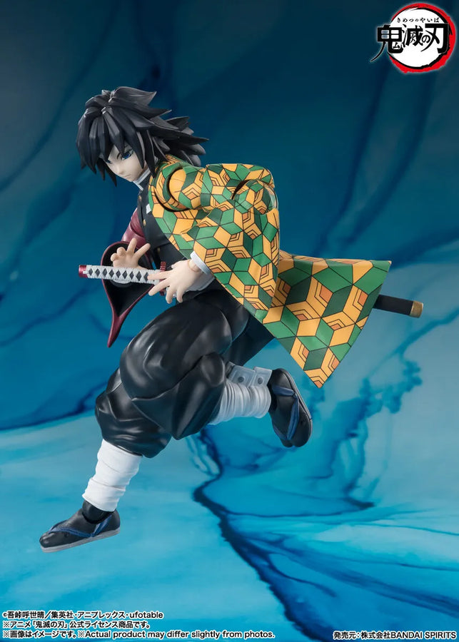Kimetsu no Yaiba - Tomioka Giyuu - S.H.Figuarts (Bandai Spirits)ㅤ – Bandai Spirits – ActionFigureBrasil