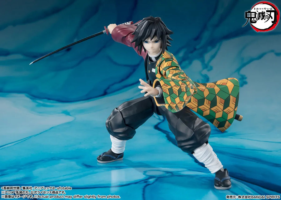 Kimetsu no Yaiba - Tomioka Giyuu - S.H.Figuarts (Bandai Spirits)ㅤ – Bandai Spirits – ActionFigureBrasil