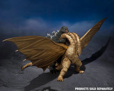 King Ghidorah (1972) – Tamashii Nations – ActionFigure Brasil — ângulo diferente