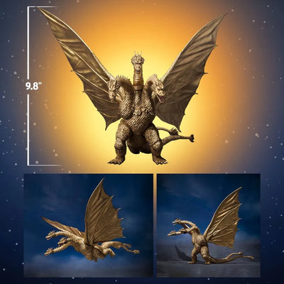 King Ghidorah (1972) – Tamashii Nations – ActionFigure Brasil — embalagem