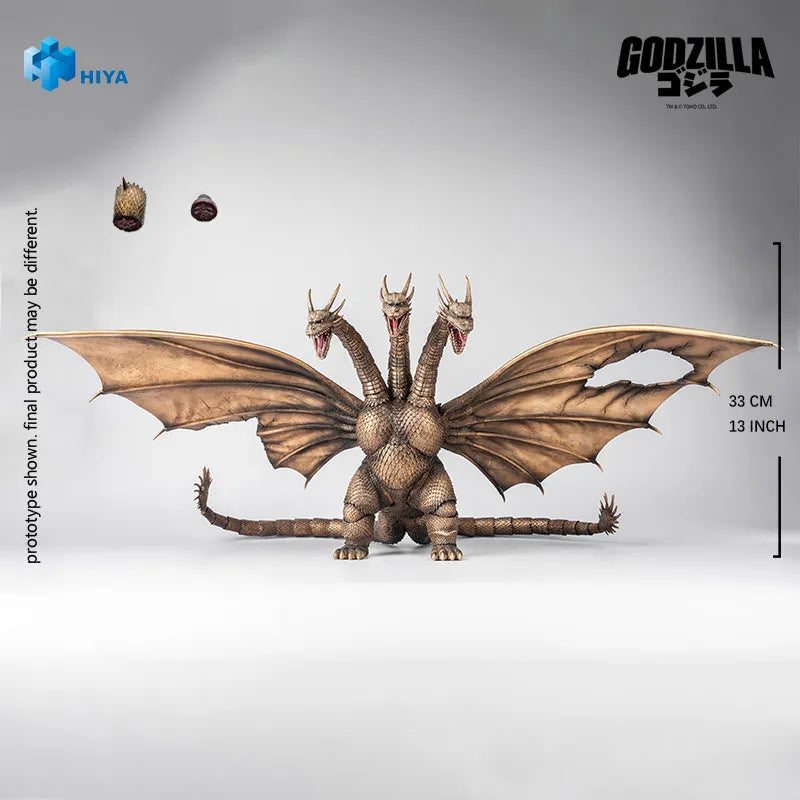 King Ghidorah (Battle-Damaged Version) – Hiya Toys – ActionFigure Brasil