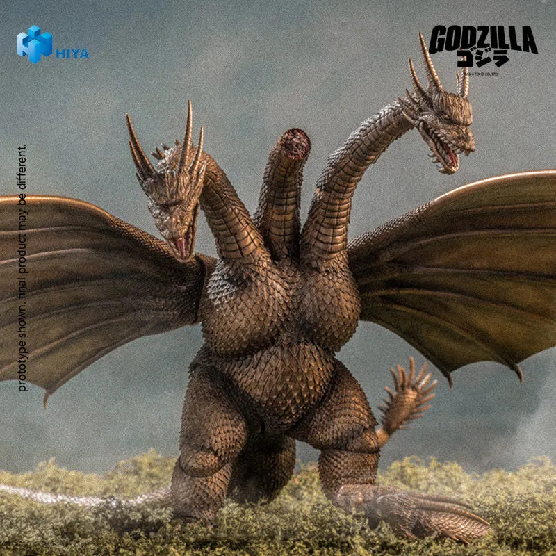 King Ghidorah (Battle-Damaged Version) – Hiya Toys – ActionFigure Brasil