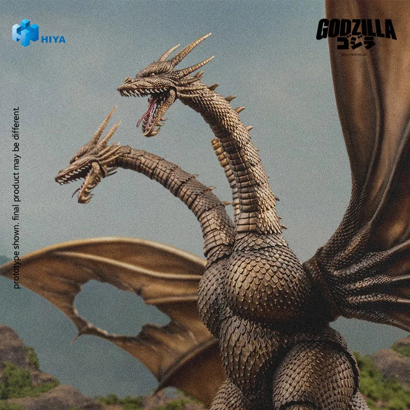 King Ghidorah (Battle-Damaged Version) – Hiya Toys – ActionFigure Brasil