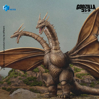 King Ghidorah (Battle-Damaged Version) – Hiya Toys – ActionFigure Brasil — embalagem