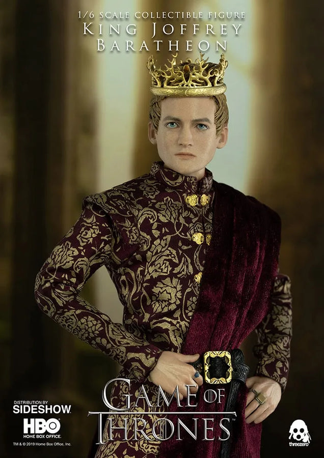 King Joffrey Baratheon  (Deluxe Version) (Deluxe Version) – Threezero – ActionFigure Brasil
