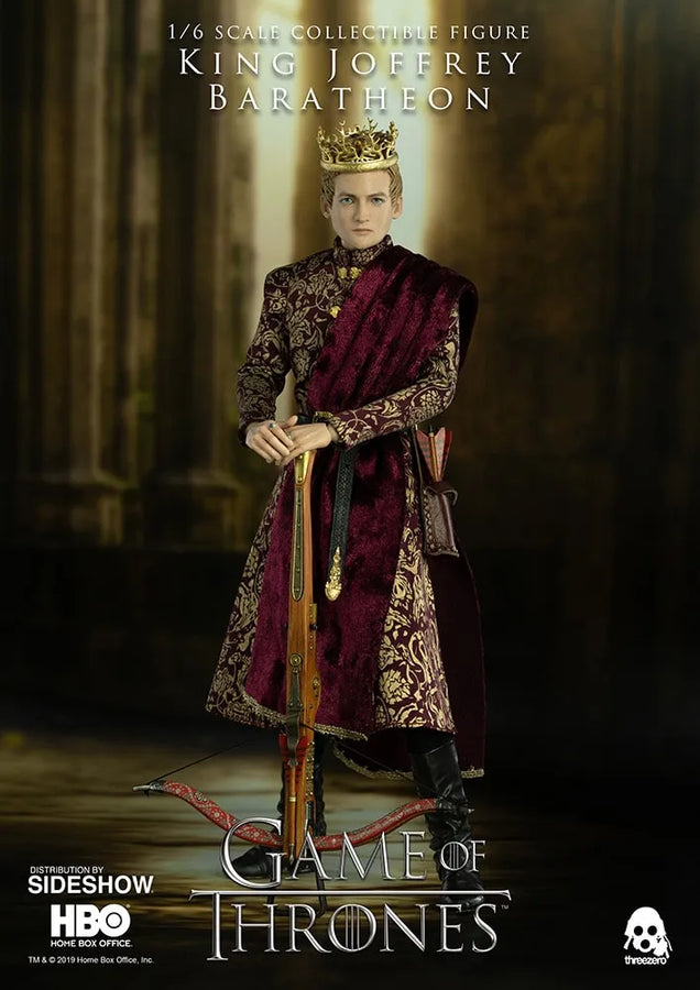 King Joffrey Baratheon  (Deluxe Version) (Deluxe Version) – Threezero – ActionFigure Brasil