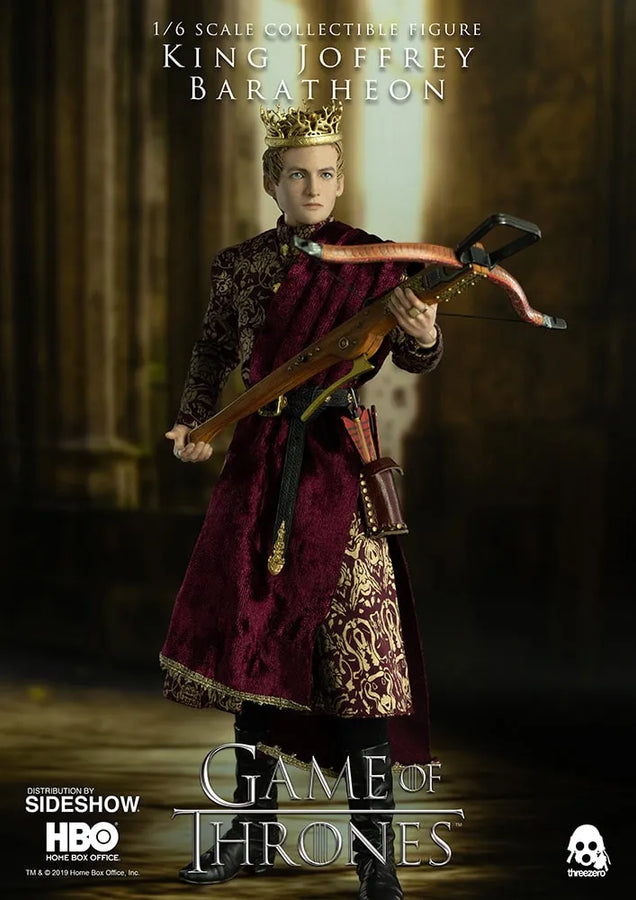 King Joffrey Baratheon  (Deluxe Version) (Deluxe Version) – Threezero – ActionFigure Brasil