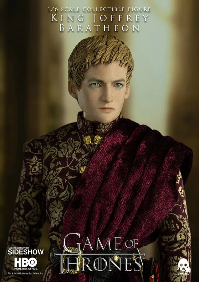 King Joffrey Baratheon  (Deluxe Version) (Deluxe Version) – Threezero – ActionFigure Brasil