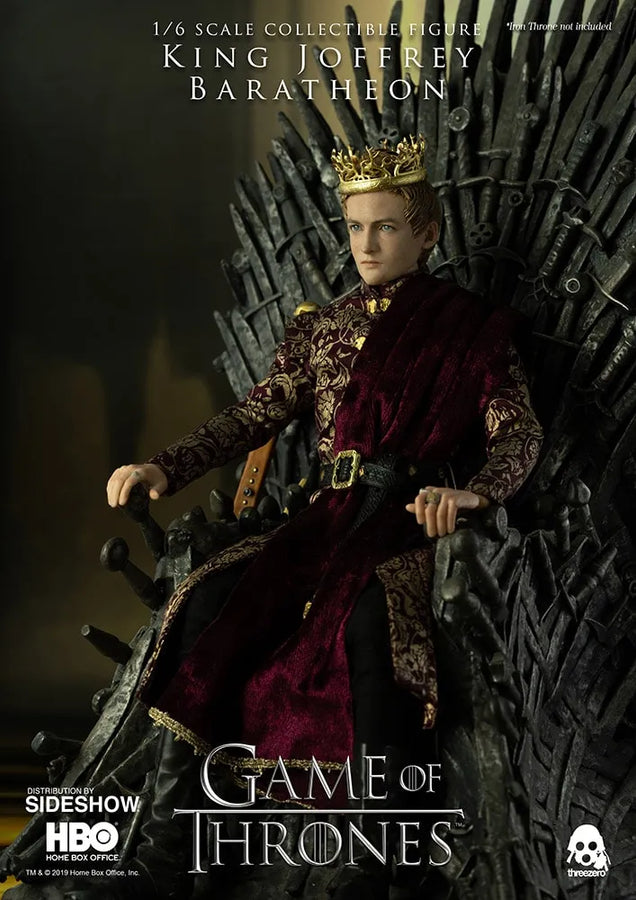 King Joffrey Baratheon  (Deluxe Version) (Deluxe Version) – Threezero – ActionFigure Brasil