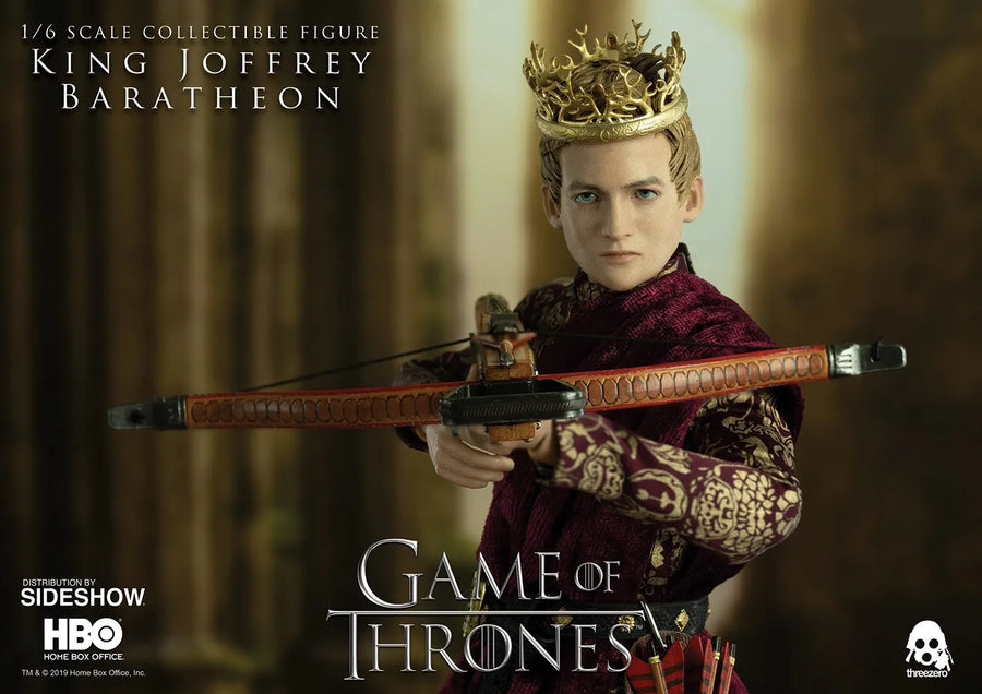 King Joffrey Baratheon  (Deluxe Version) (Deluxe Version) – Threezero – ActionFigure Brasil