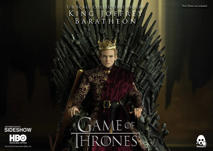 King Joffrey Baratheon  (Deluxe Version) (Deluxe Version) – Threezero – ActionFigure Brasil