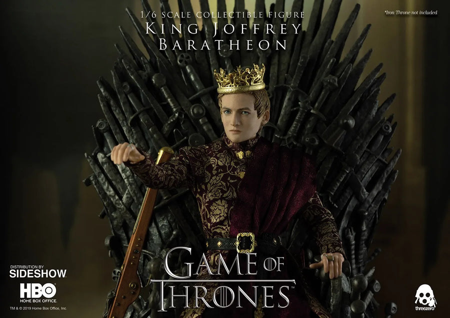 King Joffrey Baratheon  (Deluxe Version) (Deluxe Version) – Threezero – ActionFigure Brasil