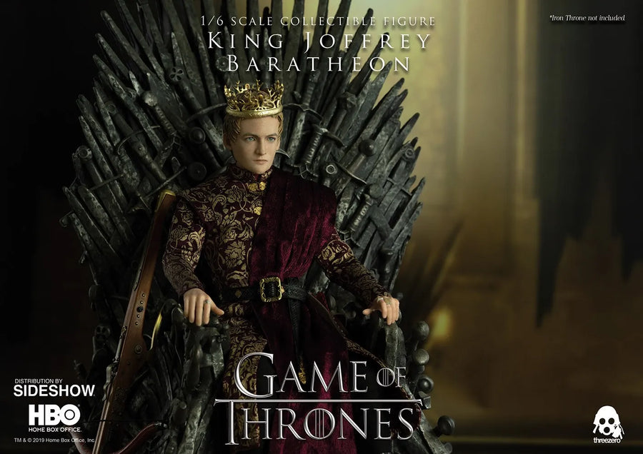 King Joffrey Baratheon  (Deluxe Version) (Deluxe Version) – Threezero – ActionFigure Brasil