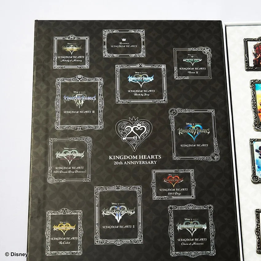 Kingdom Hearts 20th Anniversary Pin Box Vol. 1 – Square Enix – ActionFigure Brasil