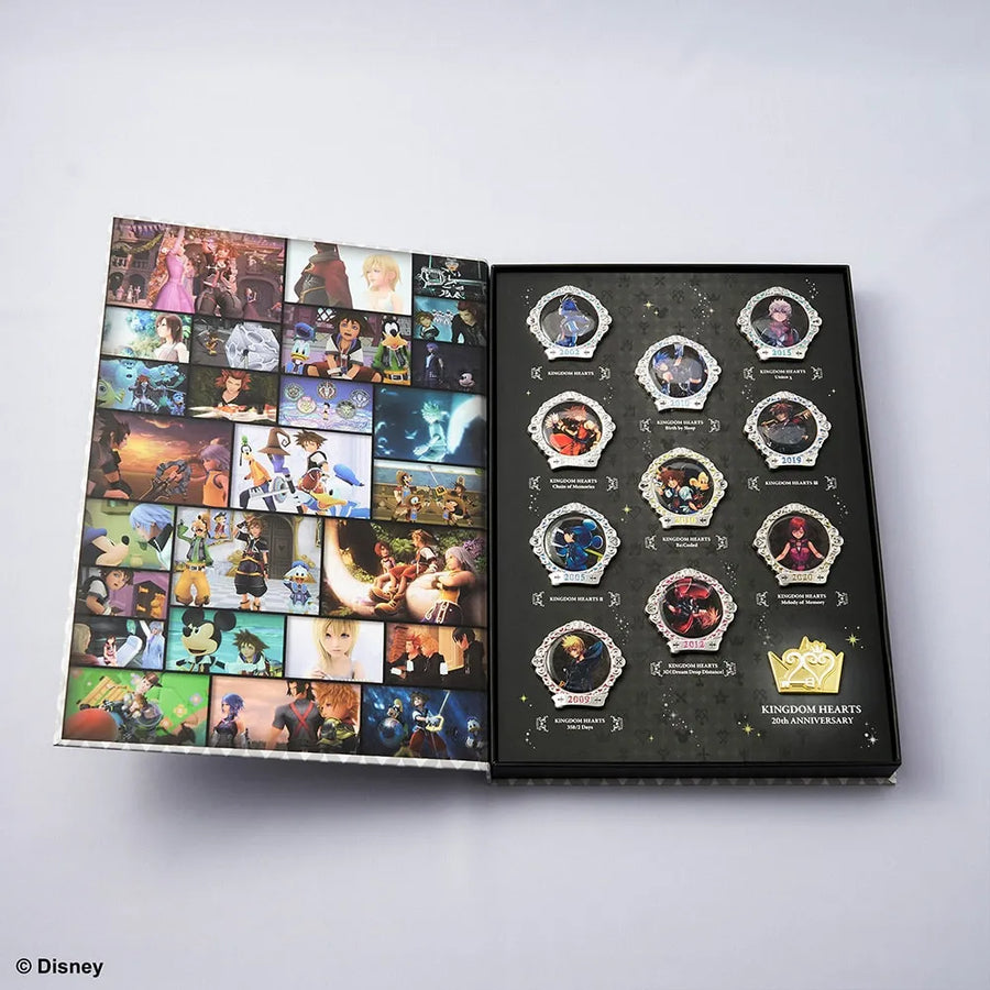 Kingdom Hearts 20th Anniversary Pin Box Vol. 2 – Square Enix – ActionFigure Brasil