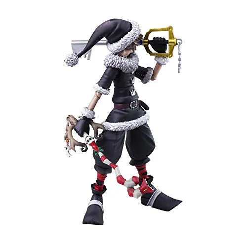 Kingdom Hearts II - Sora - Bring Arts - Christmas Town ver. (Square Enix)ㅤ – Square Enix – ActionFigure Brasil