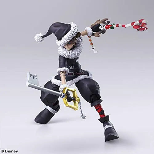 Kingdom Hearts II - Sora - Bring Arts - Christmas Town ver. (Square Enix)ㅤ – Square Enix – ActionFigure Brasil