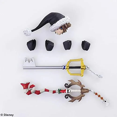 Kingdom Hearts II - Sora - Bring Arts - Christmas Town ver. (Square Enix)ㅤ – Square Enix – ActionFigure Brasil