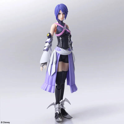 Kingdom Hearts III - Aqua - Bring Arts (Square Enix)ㅤ – Square Enix – ActionFigureBrasil — ângulo diferente