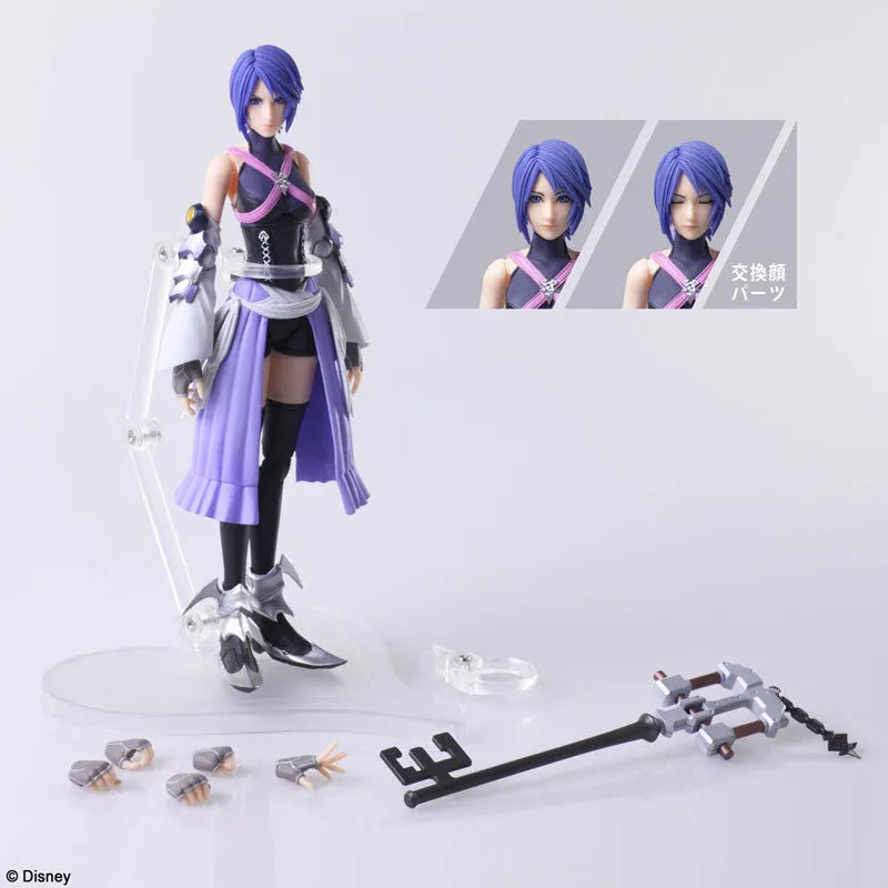 Kingdom Hearts III - Aqua - Bring Arts (Square Enix)ㅤ – Square Enix – ActionFigure Brasil
