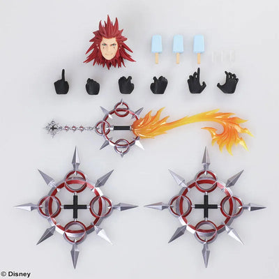 Kingdom Hearts III - Axel - Bring Arts (Square Enix)ㅤ – Square Enix – ActionFigureBrasil — detalhe do produto