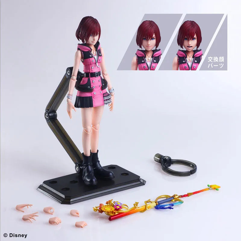 Kingdom Hearts III - Kairi - Play Arts Kai (Square Enix)ㅤ – Square Enix – ActionFigure Brasil