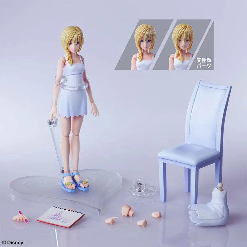 Kingdom Hearts III - Namine - Bring Arts (Square Enix)ㅤ – Square Enix – ActionFigure Brasil