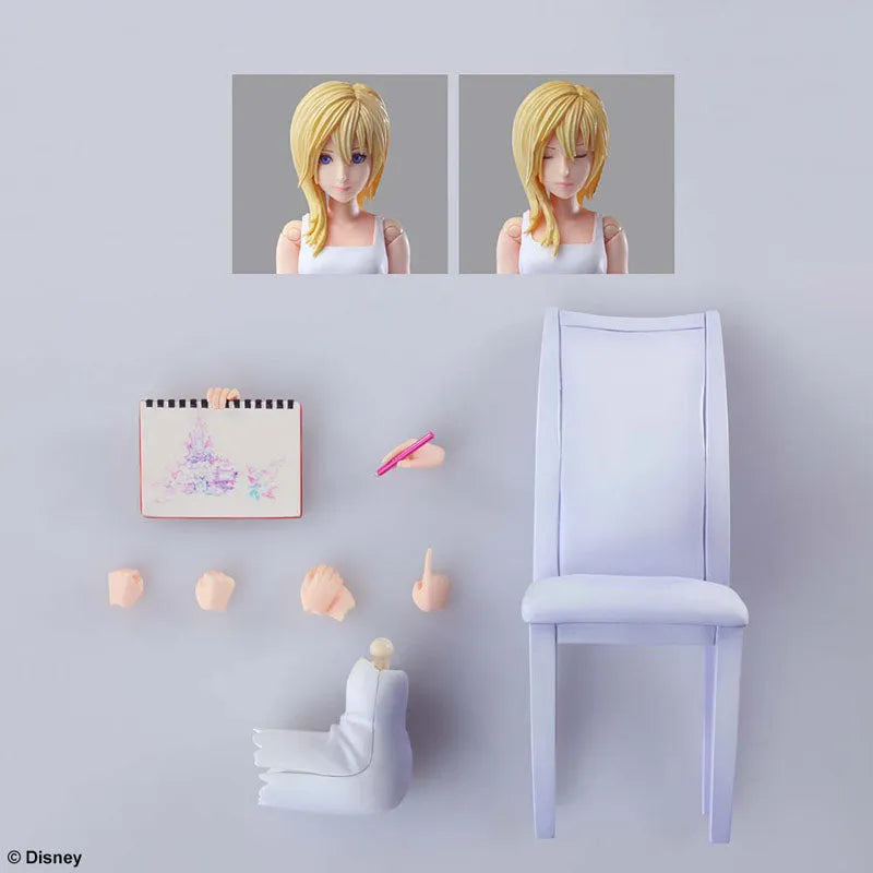 Kingdom Hearts III - Namine - Bring Arts (Square Enix)ㅤ – Square Enix – ActionFigure Brasil