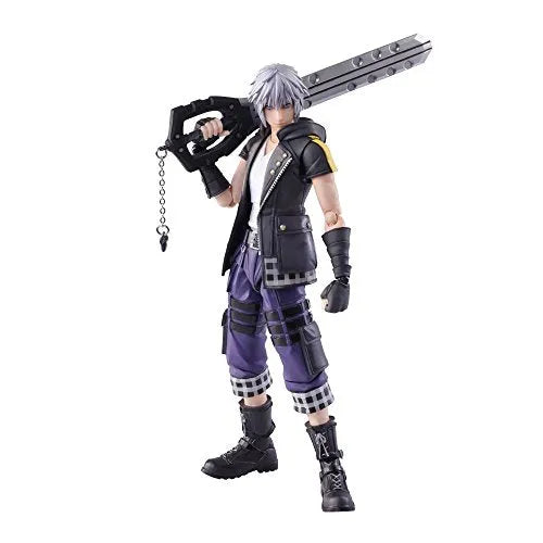 Kingdom Hearts III - Riku - Bring Artsㅤ – Square Enix – ActionFigure Brasil