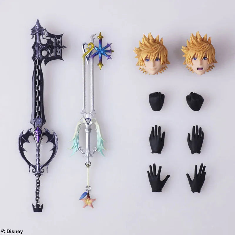 Kingdom Hearts III - Roxas - Bring Arts (Square Enix)ㅤ – Square Enix – ActionFigure Brasil