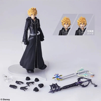 Kingdom Hearts III - Roxas - Bring Arts (Square Enix)ㅤ – Square Enix – ActionFigureBrasil — com base expositora