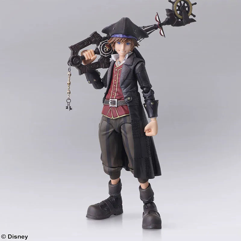 Kingdom Hearts III - Sora - Bring Arts - Pirates of Caribbean ver. (Square Enix)ㅤ – Square Enix – ActionFigure Brasil
