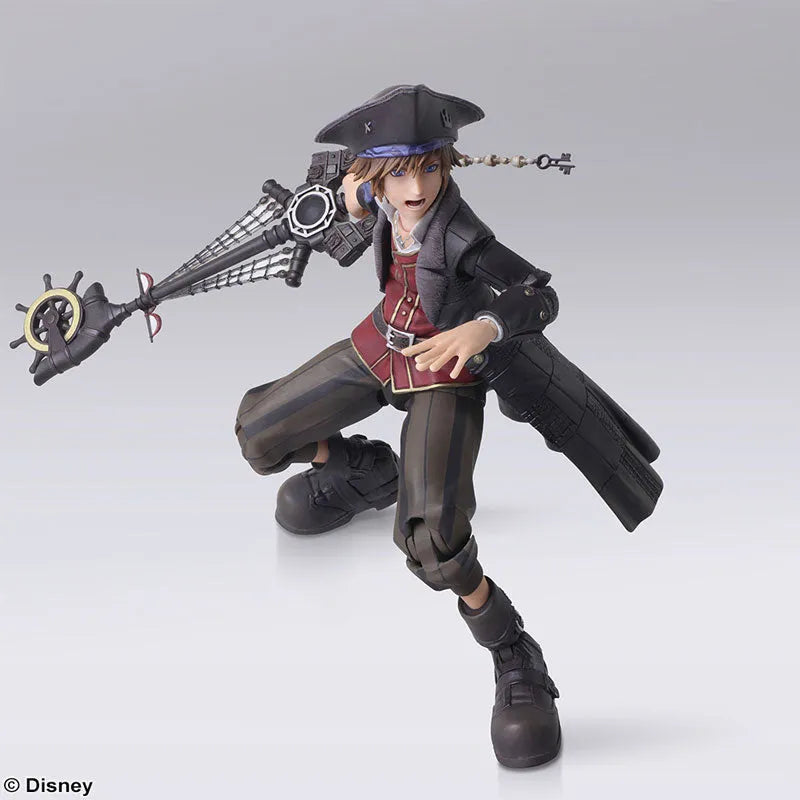 Kingdom Hearts III - Sora - Bring Arts - Pirates of Caribbean ver. (Square Enix)ㅤ – Square Enix – ActionFigure Brasil