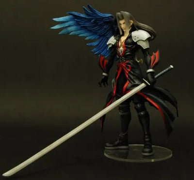 Kingdom Hearts - Sephiroth - Play Arts - Kingdom Hearts Play Arts Vol.2 - no.6 - Olympus Colliseum Seraphim (Kotobukiya, Square Enix)ㅤ – Kotobukiya – ActionFigureBrasil — ângulo diferente