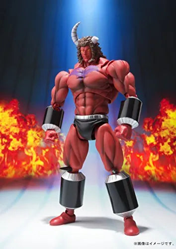 Kinnikuman - Buffaloman - Meat-kun - S.H.Figuarts - 10 million power ver. (Bandai)ㅤ – Bandai – ActionFigureBrasil — com base expositora