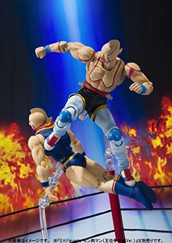 Kinnikuman - Kinnikuman Super Phoenix - S.H.Figuarts (Bandai)ㅤ – Bandai As Manufacturer – ActionFigure Brasil — com base expositora